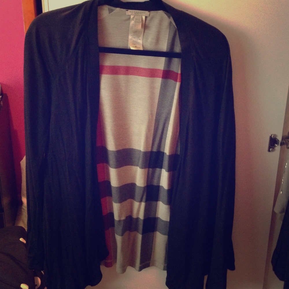 Burberry Brit waterfall cardigan